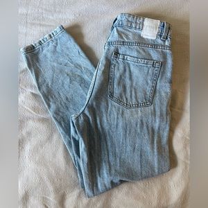 Zara Tapered Mom Jeans